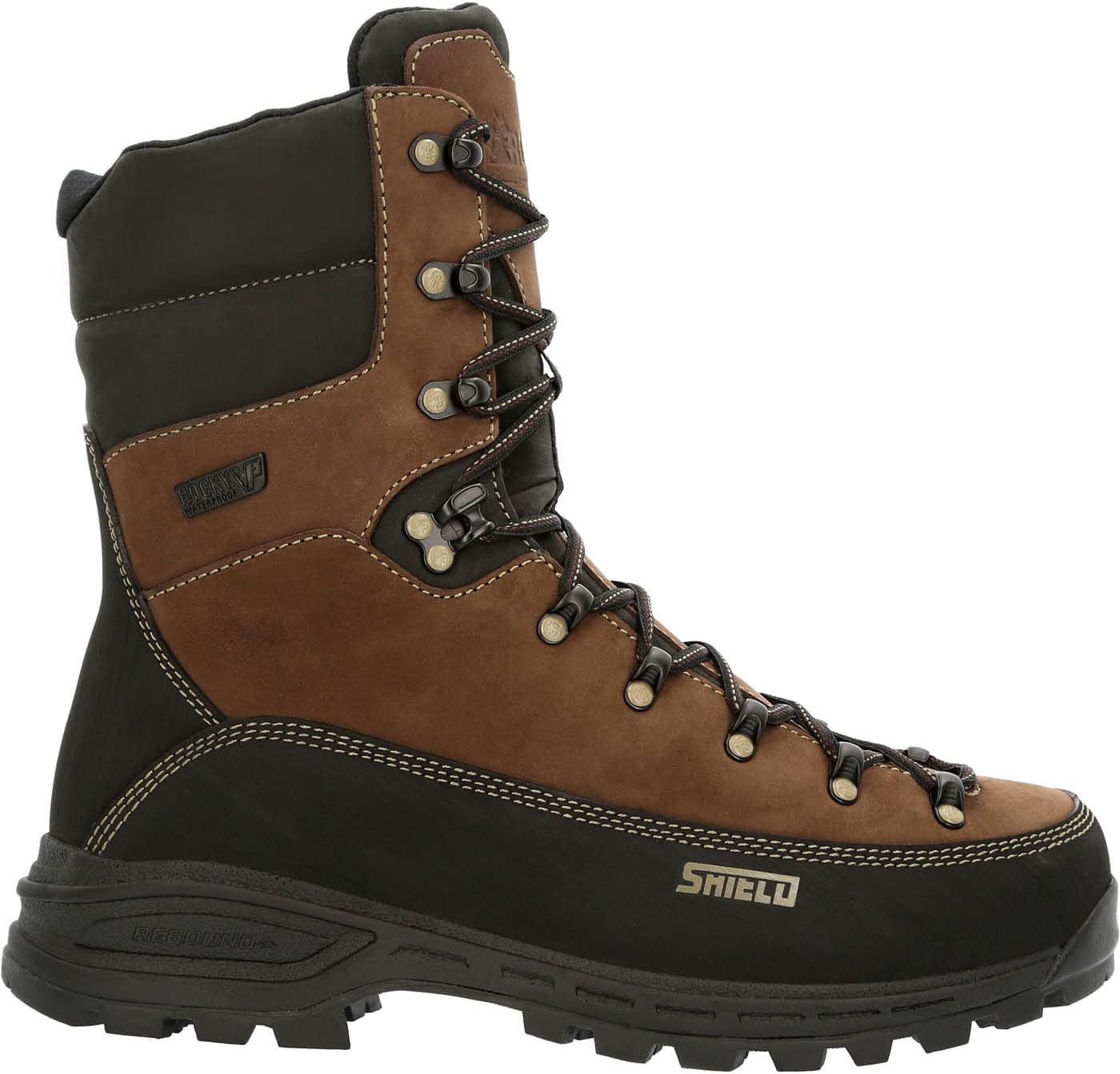 

Мужские водонепроницаемые утепленные походные ботинки ROCKY MTN Stalker Pro, черный/коричневый