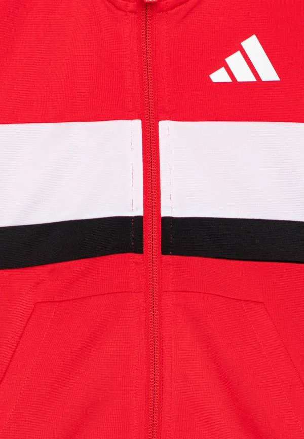 Спортивный костюм с 3 полосками seasonal essentials tiberio Adidas Performance, Pure Ruby/White — фото 4