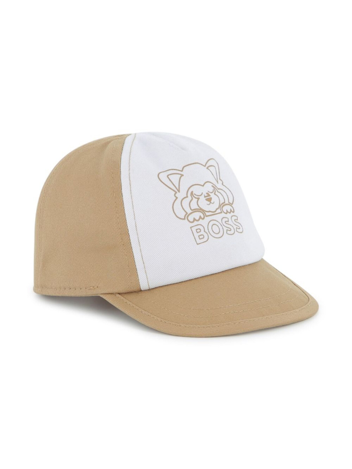 

BOSS Kidswear бейсболка с логотипом, нейтральный цвет