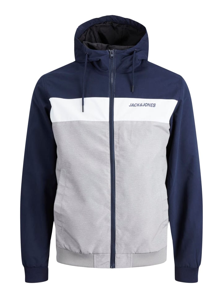 

Демисезонная куртка JACK & JONES PLUS, темно-синий