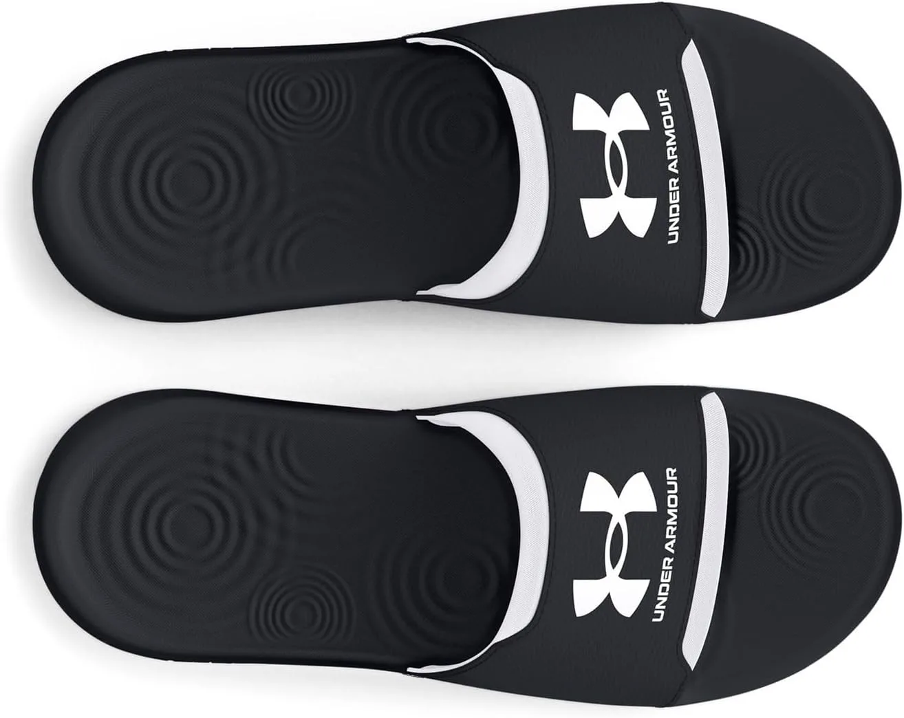 Мужские сандалии и шлепанцы Under Armor UA Ignite Select Under Armour, белый/черный — фото 4