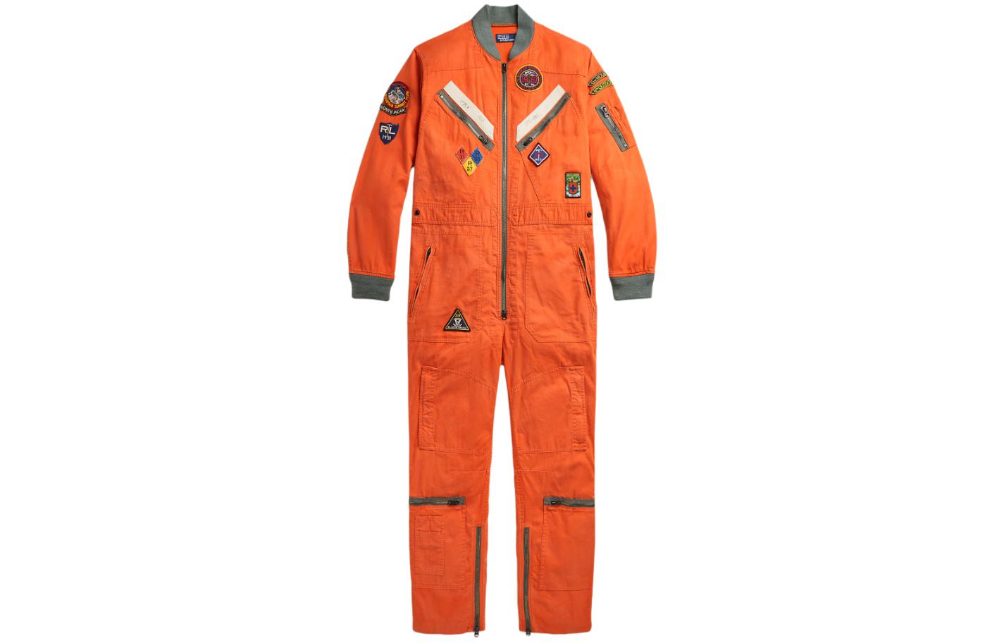 Костюм-комбинезон SS24 мужской Orange Polo Ralph Lauren, оранжевый — фото 3