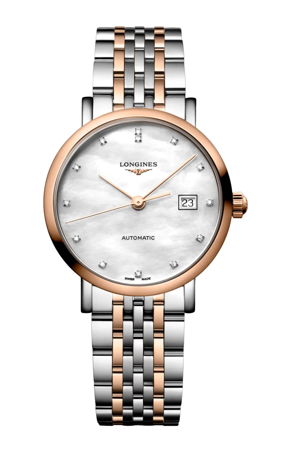 Коллекция LONGINES Elegant - L4.910.4.19.6, серебряный