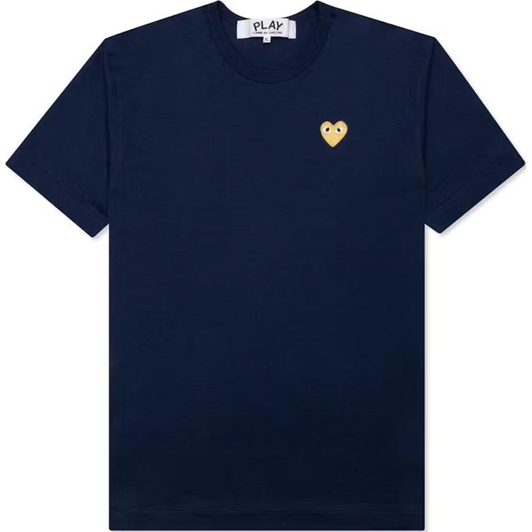 

CDG Play Футболка мужская морская синяя, Синий, CDG Play Футболка мужская морская синяя