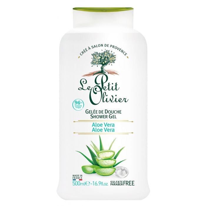 

Гель для душа Gel de Ducha con Aloe Vera Le Petit Olivier, 500 ml