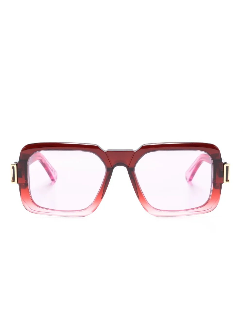 

Очки Zamalek в квадратной оправе Marni Eyewear, красный