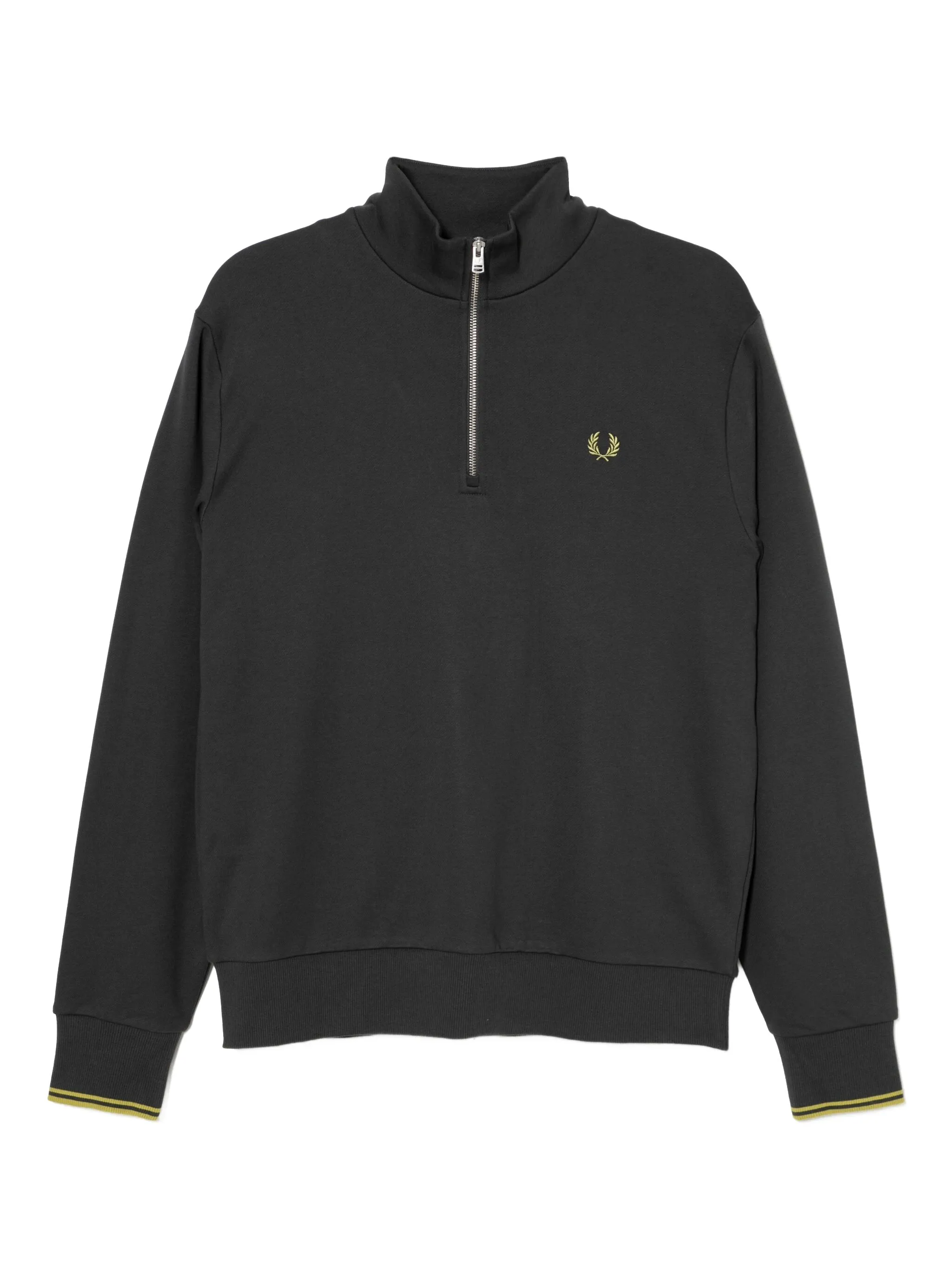 

Толстовка с вышитым логотипом Fred Perry, серый
