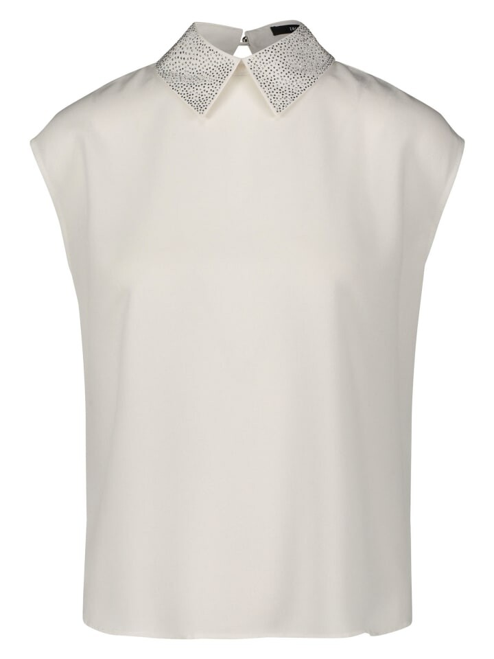 

Блуза Zero Blusentop mit Glitzersteinchen, цвет Patch CreamSilver