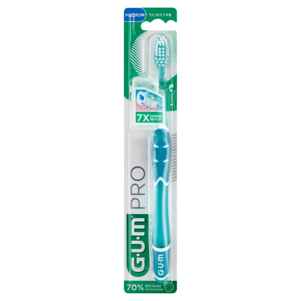 

Средняя зубная щетка, 1 шт. Gum Pro