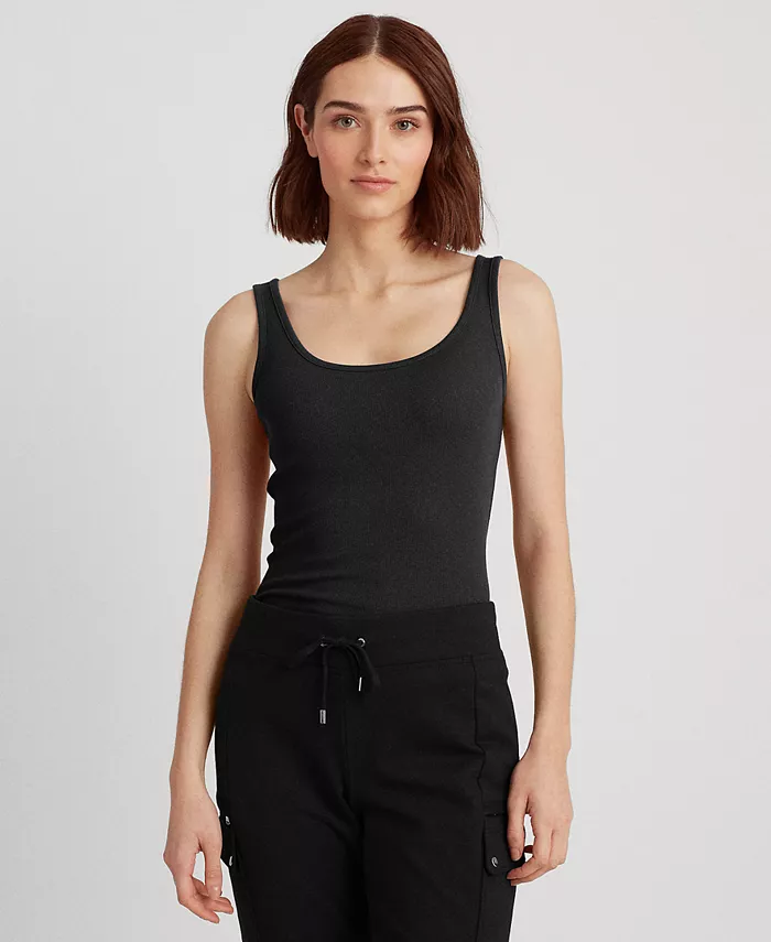 

Топ-топ-стрейч Lauren Ralph Lauren, черный