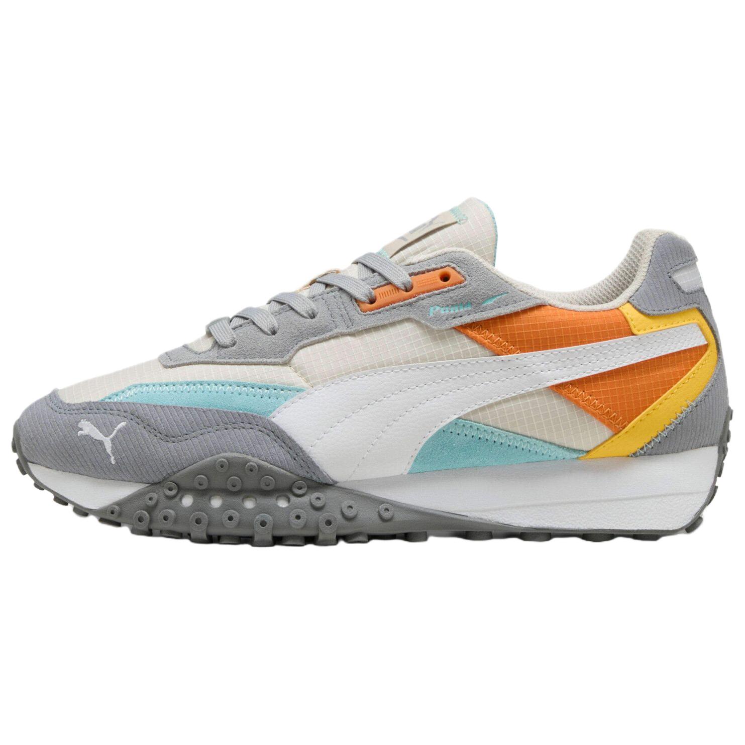 

PUMA Кроссовки Blktop Rider Low Top Casual, мужские, белые, серые