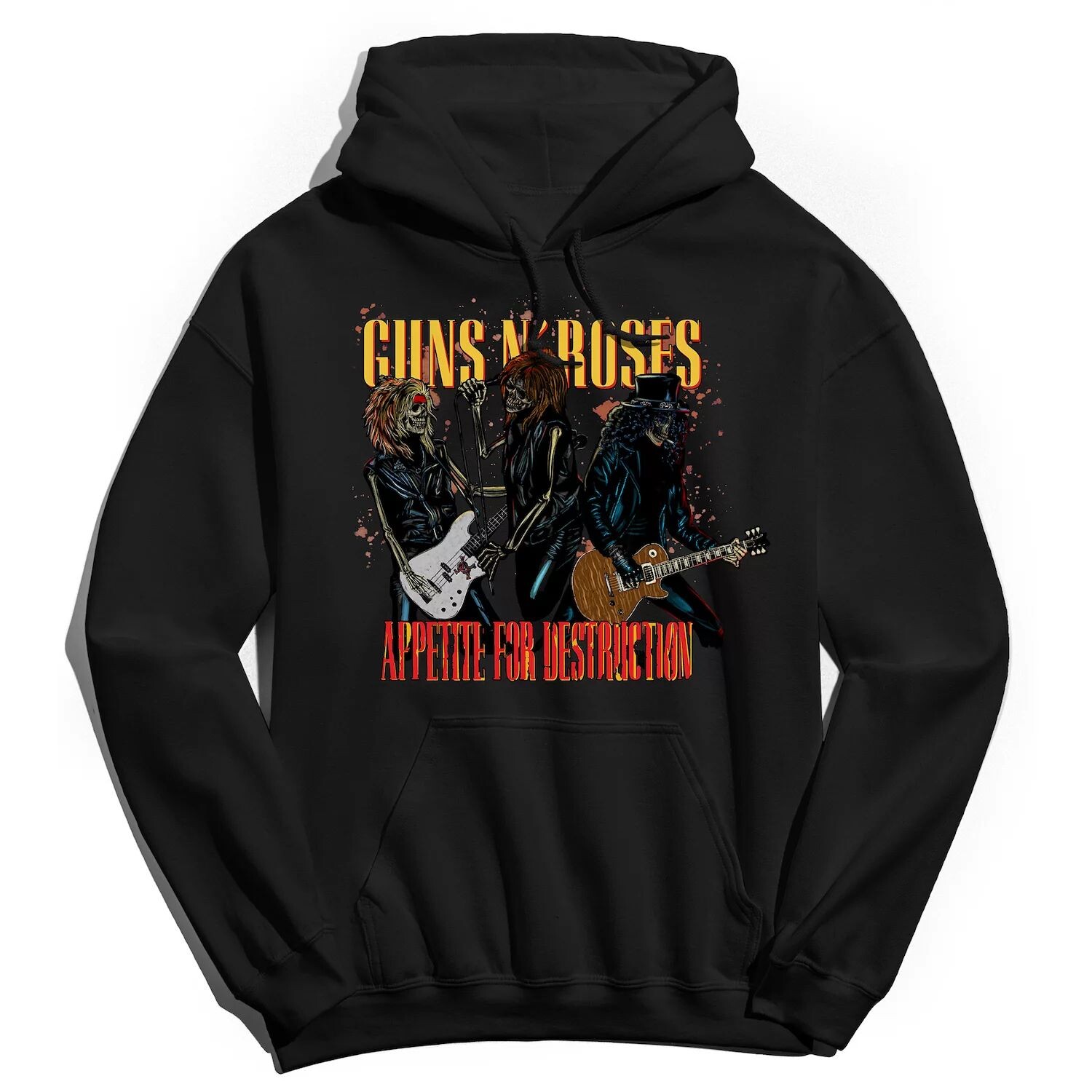 

Мужская худи Guns n' Roses Appetite Skeletons Licensed Character