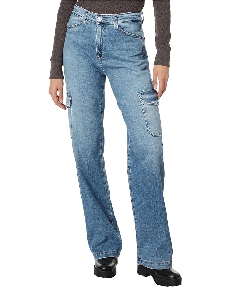 

Джинсы AG Jeans Gatina Wide Leg Cargo in Exile, цвет Exile