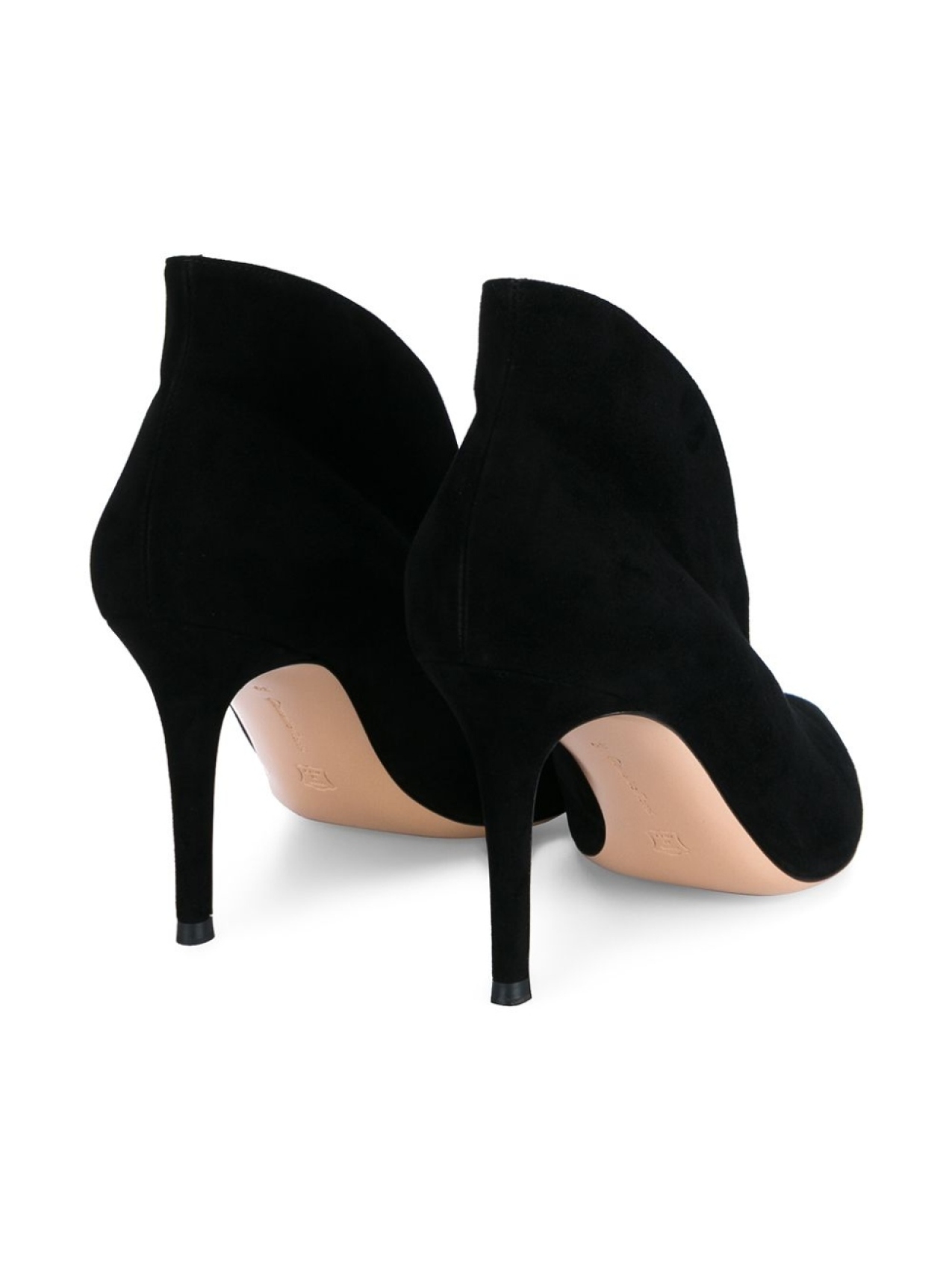 Gianvito Rossi ботильоны на шпильке, черный