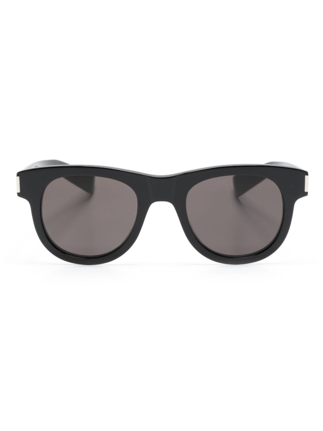 

Saint Laurent Eyewear солнцезащитные очки SL 571 в круглой оправе, черный