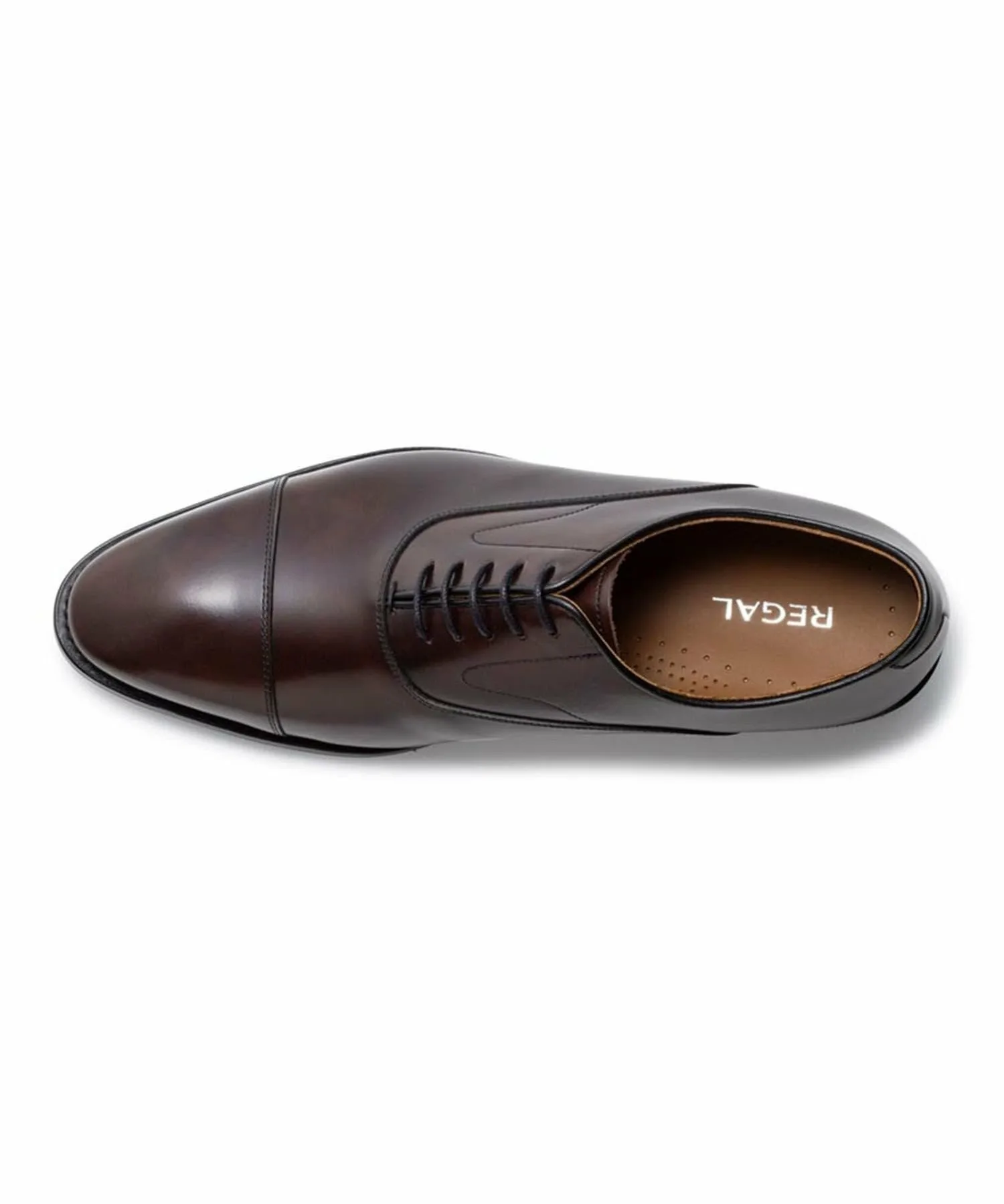 Деловые туфли Regal 31JL с прямым носком, темно-коричневые. Regal, Dark brown — фото 4