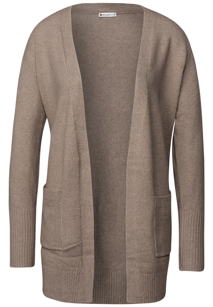 

Вязаный кардиган STREET ONE, светло-коричневый
