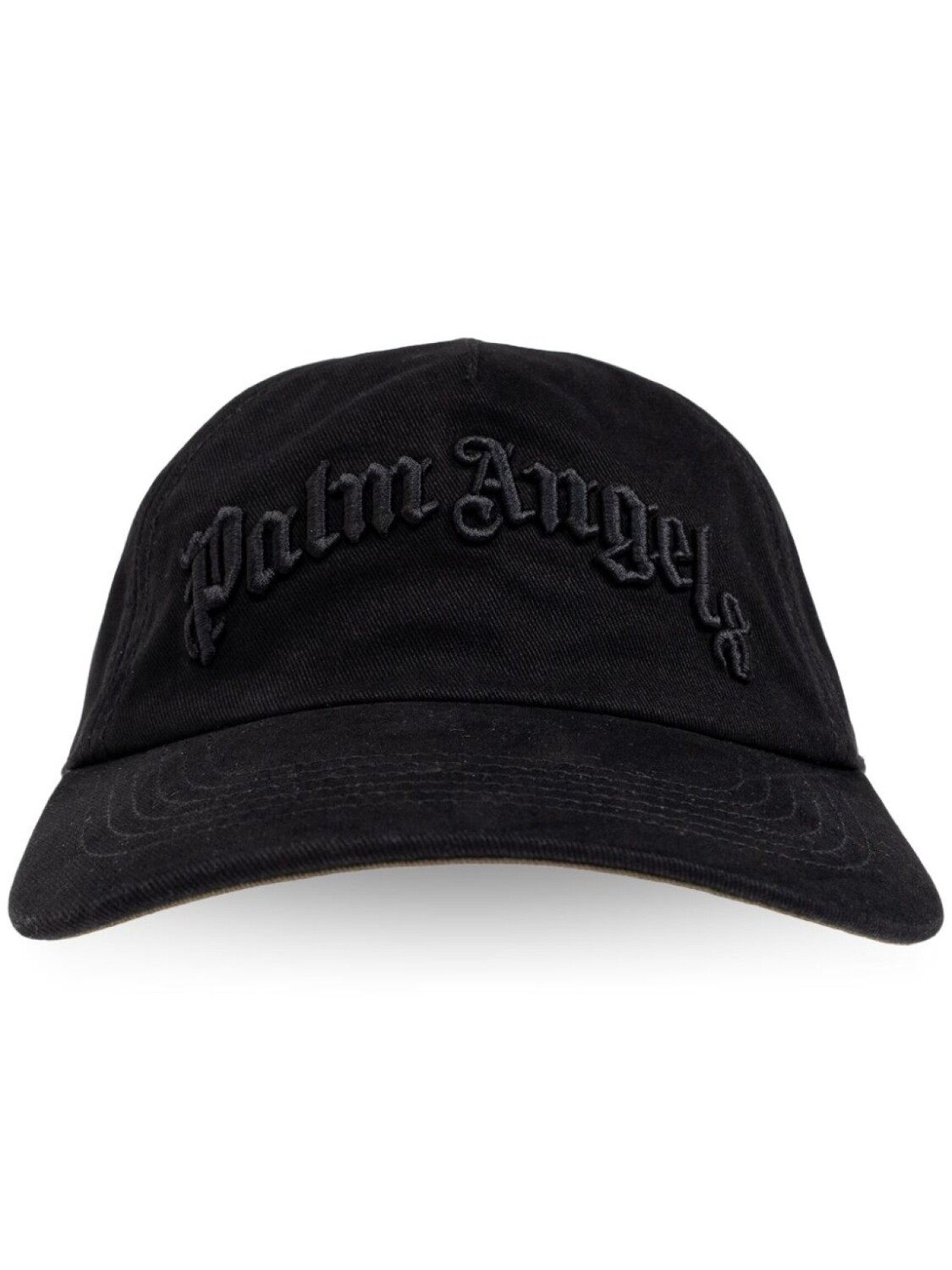 

Бейсболка с вышитым логотипом Palm Angels, черный