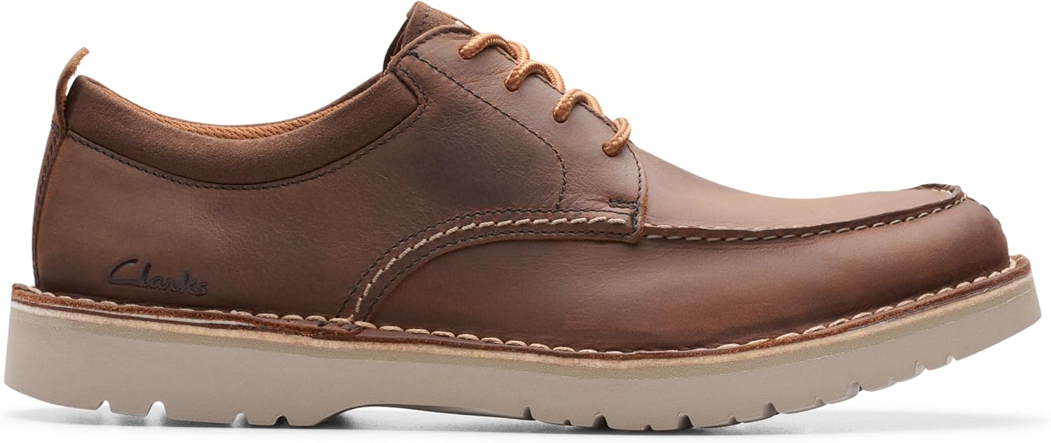 Мокасины Clarks Eastridge для мужчин, Beeswax Leather — фото 2