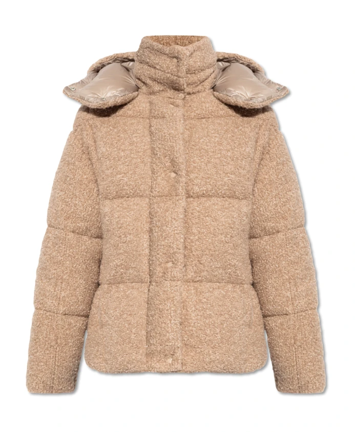 

Пуховик Паранас Moncler, бежевый