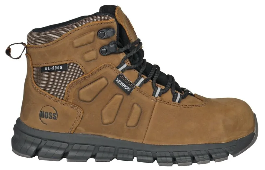 Рабочие ботинки Tikaboo 6 Inch Ultra-Light Composite Toe Hoss Boot Company, коричневый — фото 2