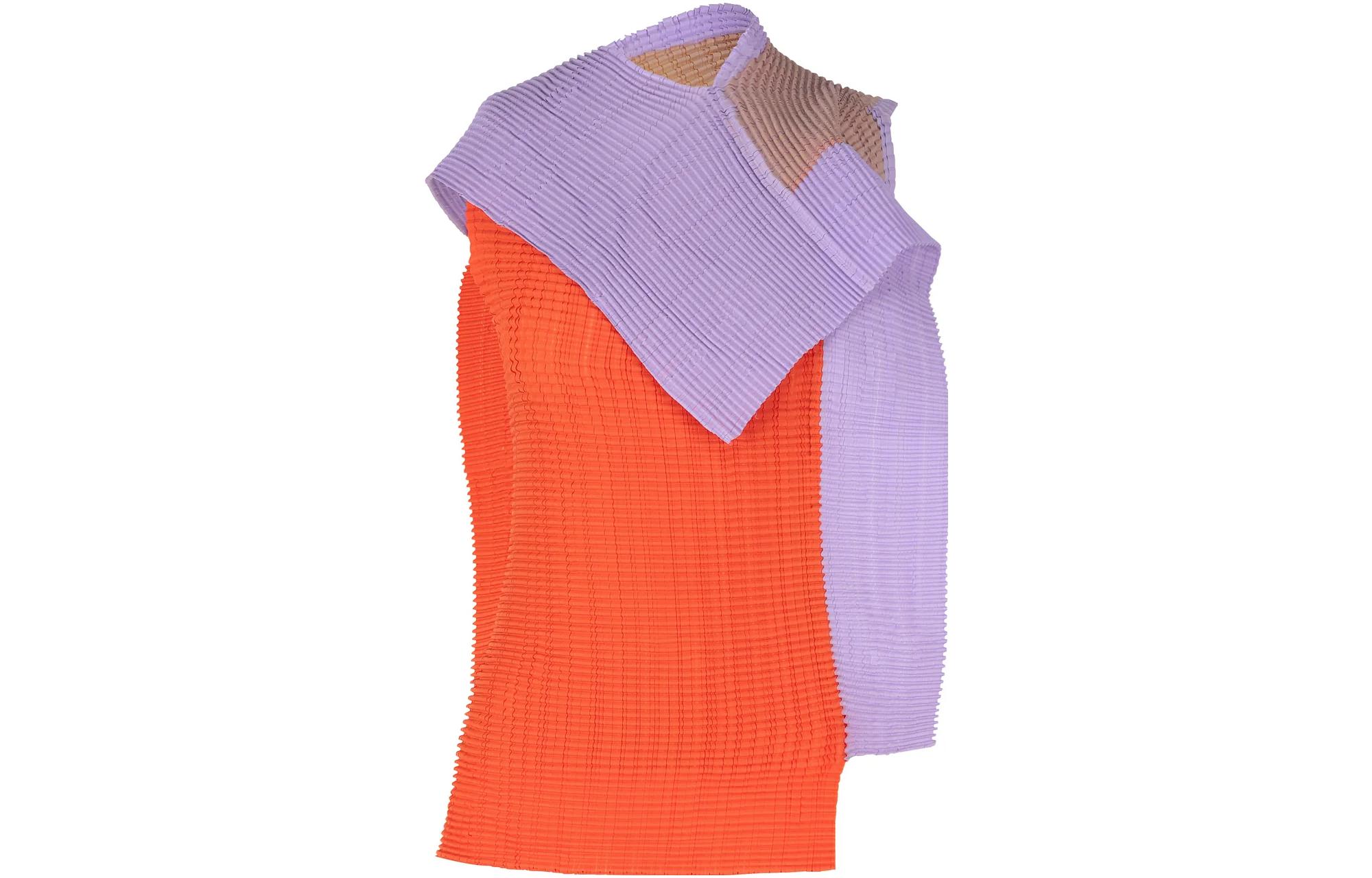 

ISSEY MIYAKE Футболка женская оранжевые