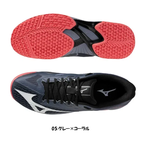 Унисекс теннисные кроссовки «Wave Exceed 6 OC» от Mizuno — фото 3