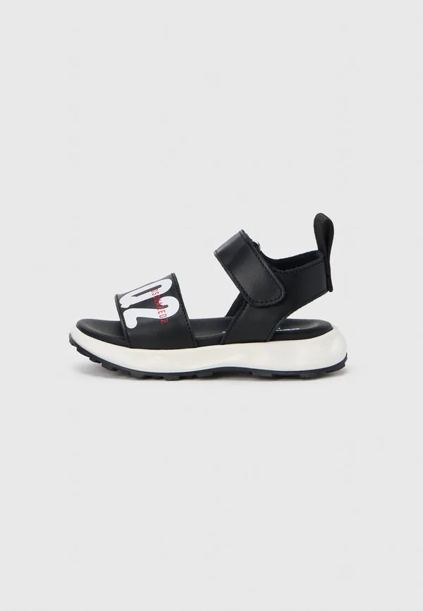 Сандалии унисекс Dsquared2, Black/White/Red