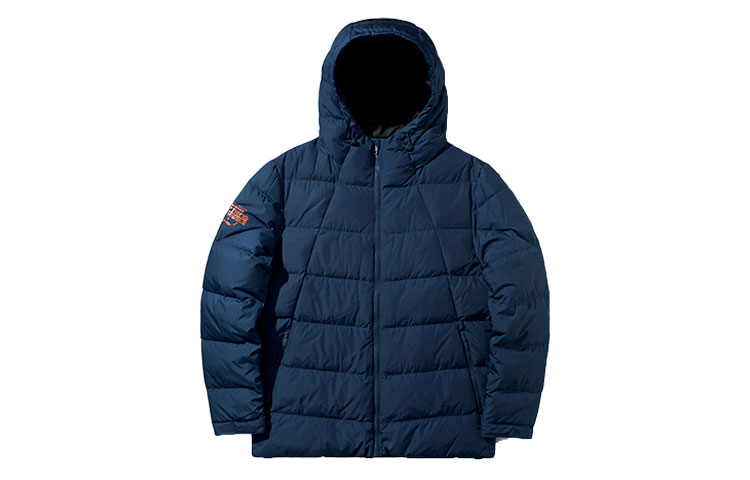 

Мужская пуховая куртка LiNing Sports из баскетбольной коллекции, цвет Deep Water Duck, синий