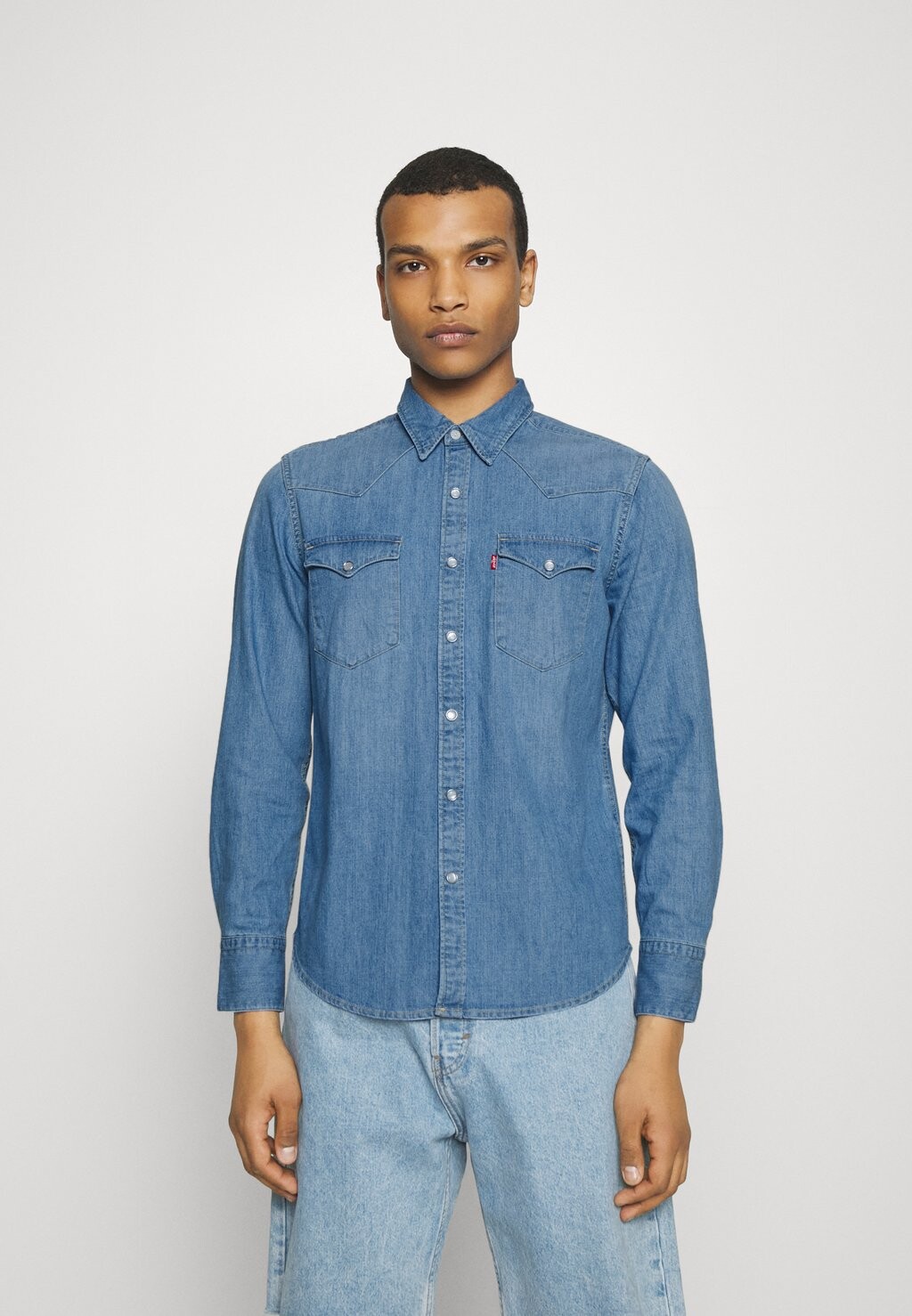 

Рубашка Barstow Western Standard Levi's, цвет esta noche