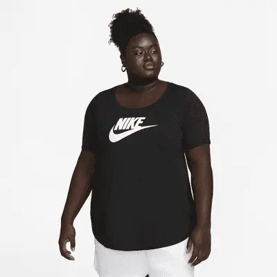 

Футболка Nike Sportswear Essential, черный/белый