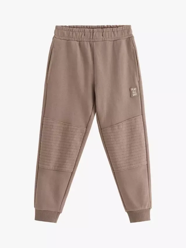 Детские спортивные штаны из чистого хлопка Lindex, Dark Khaki