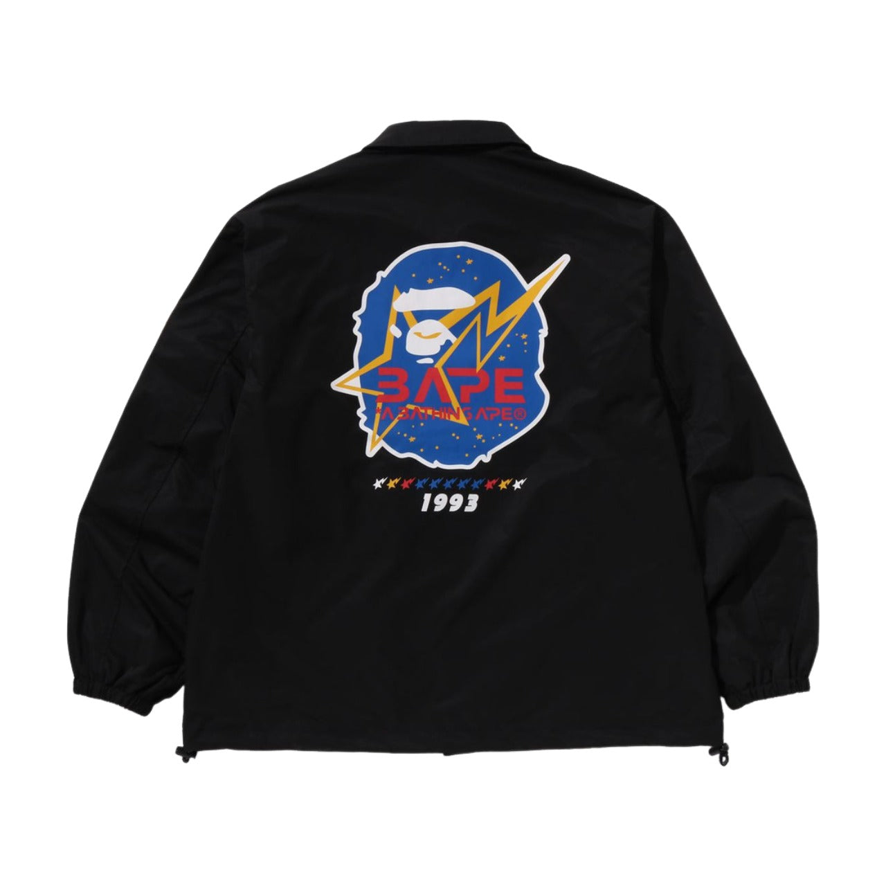 Куртка-бомбер A Bathing Ape Space Ape свободного кроя, цвет «черный» — фото 2