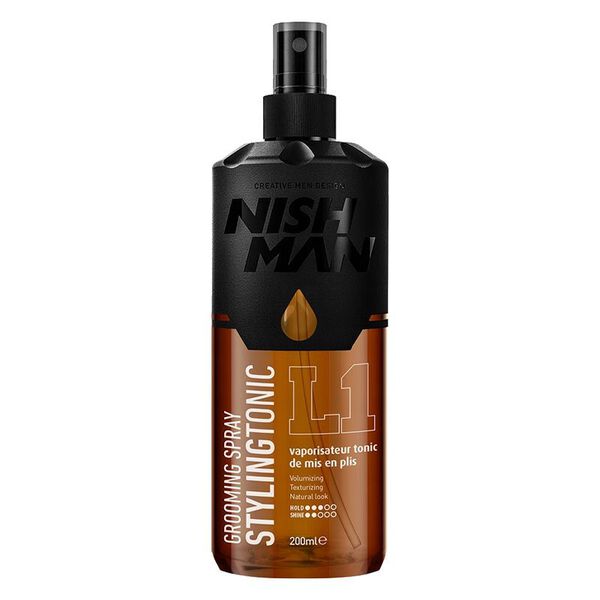 

Моделирующий тоник для волос, 200 мл Nishman Grooming spray styling tonic l1