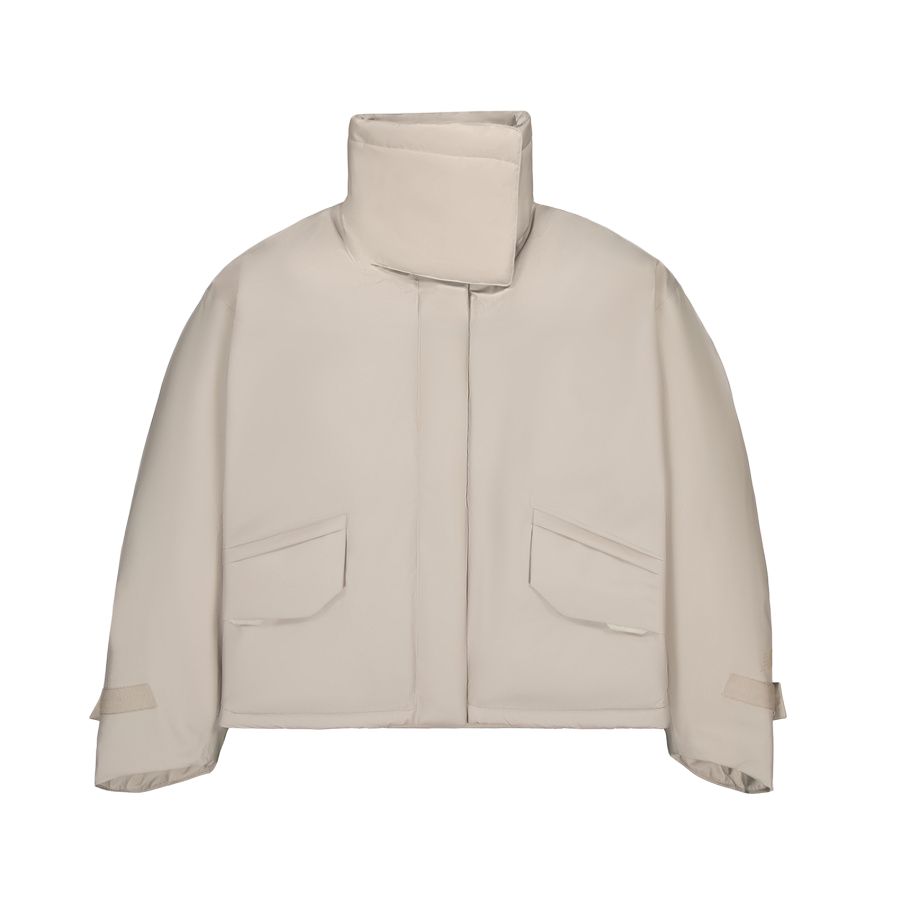 

New Balance Куртка пуховая женская серая, Gray