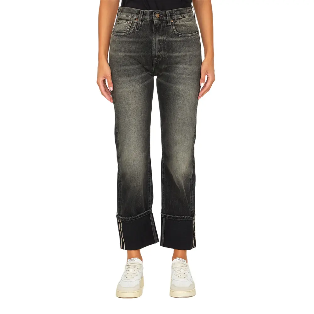 

Светлые джинсы прямого кроя R13, черный