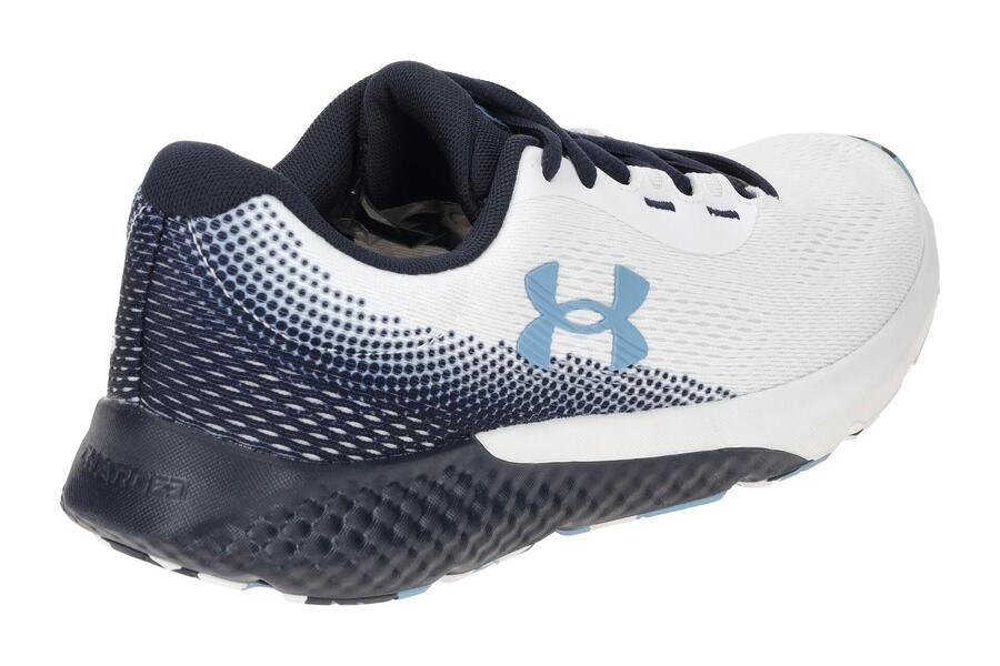 Кроссовки Under Armour Charged Rogue 4 белые синие мужские 3026998 — фото 4