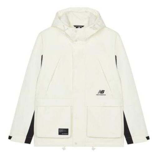 

Куртка fw22 ветрозащитная куртка с капюшоном New Balance, белый