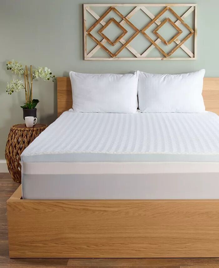 

Наматрасник из пеноматериала Serene 2 дюйма, полный Comfort Tech, синий