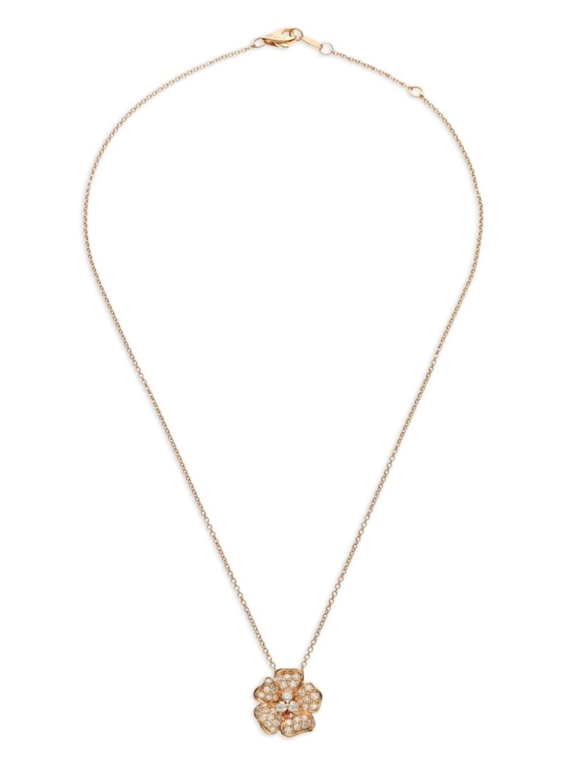 

Колье Flora из розового золота с бриллиантами LEO PIZZO, розовый
