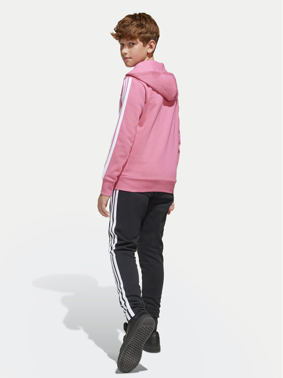 Спортивный костюм обычный крой Seasonal Essentials Tiberio 3-Stripes JC7521 Adidas, розовый — фото 4