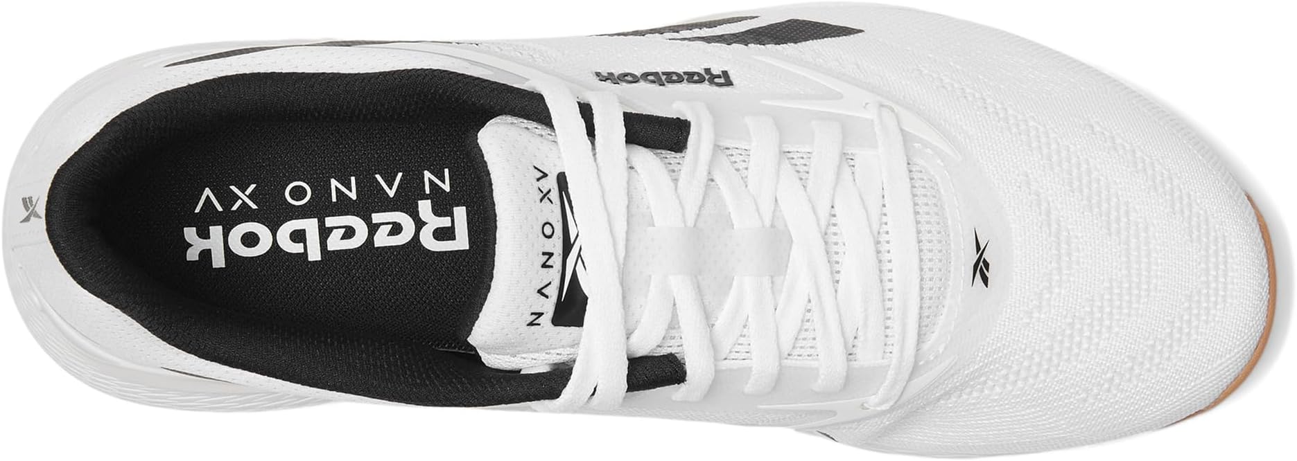Кроссовки Reebok Nano X5, цвет White/Black/Reebok Rubber Gum 04 — фото 2