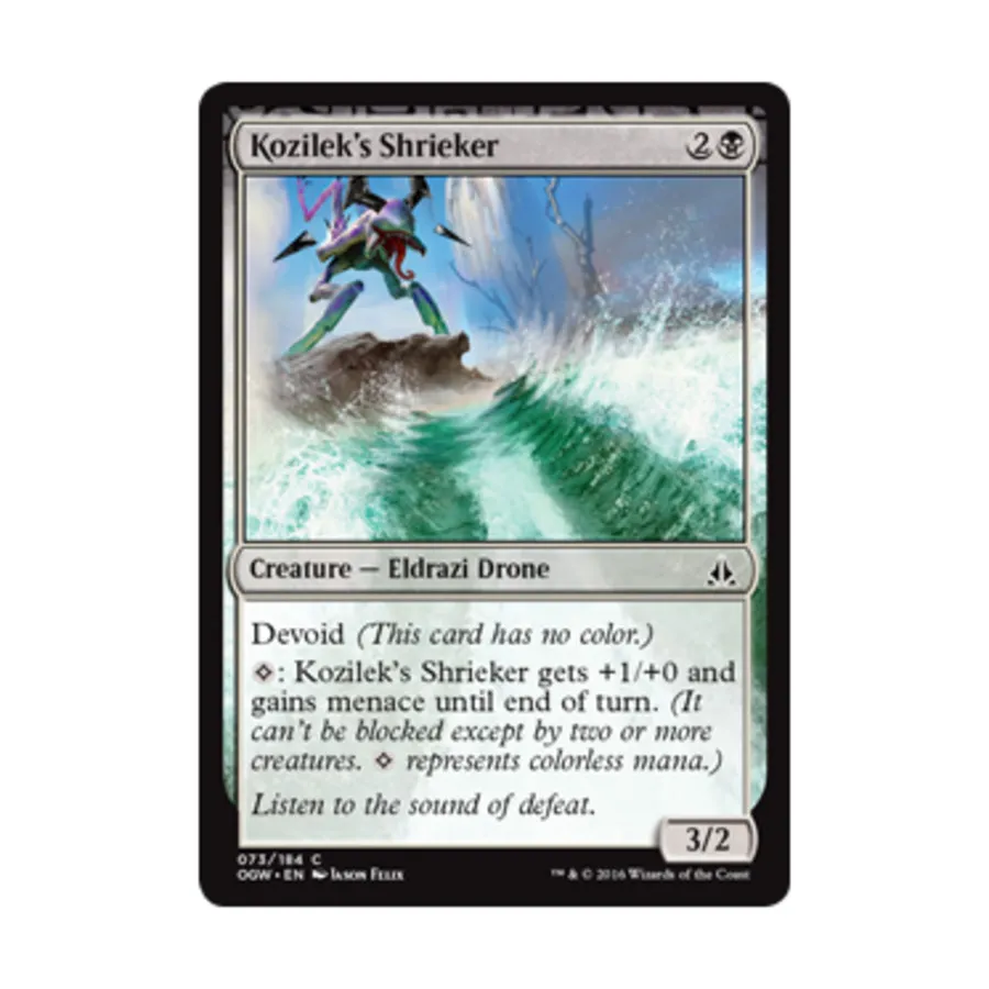 

CCG Визгун Козилека (C) (Рольга), MTG - Oath of the Gatewatch