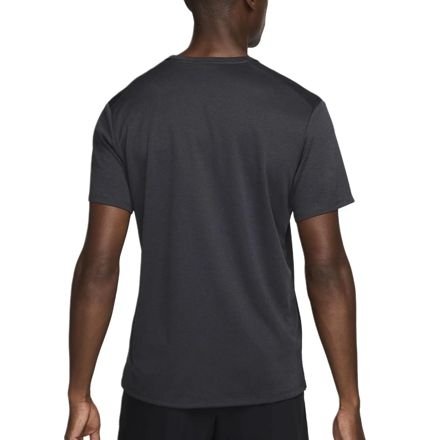 Футболка Dri-Fit мужская, угольно-серая Nike, серый