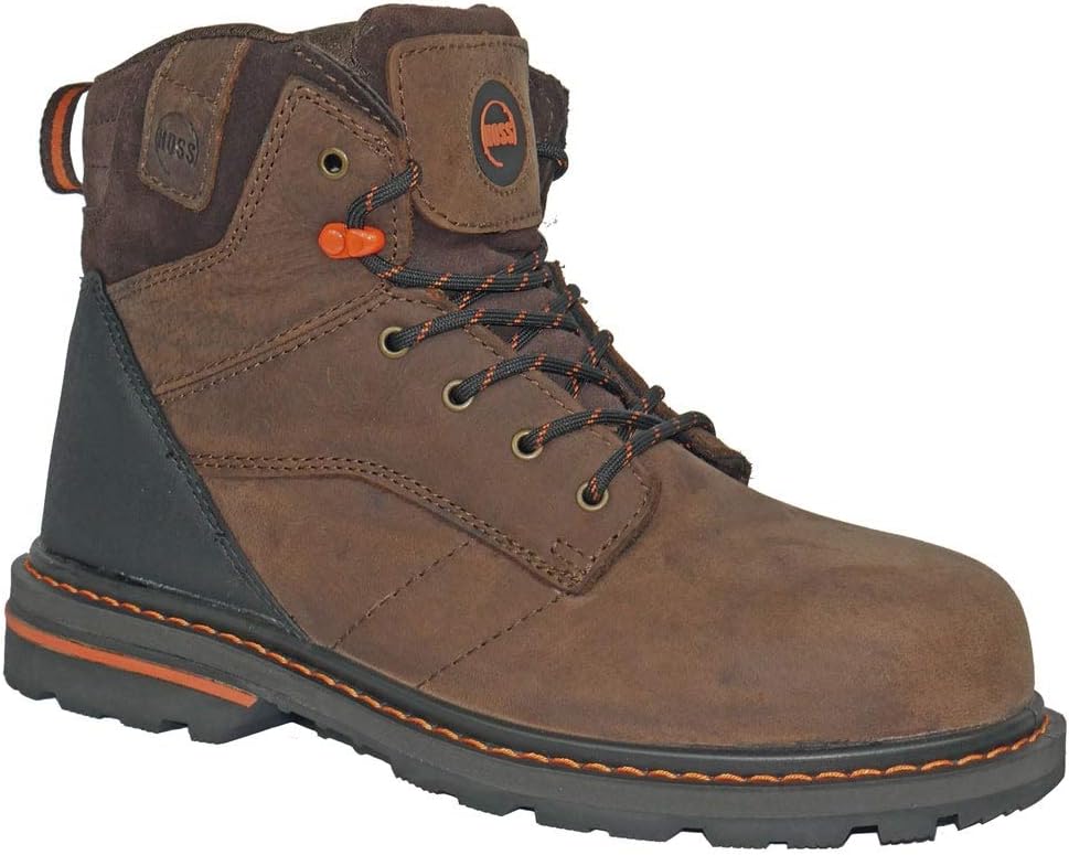 Мужские ботинки Hoss Carson с мягким носком, 15 см Hoss Boot Company, коричневый — фото 2