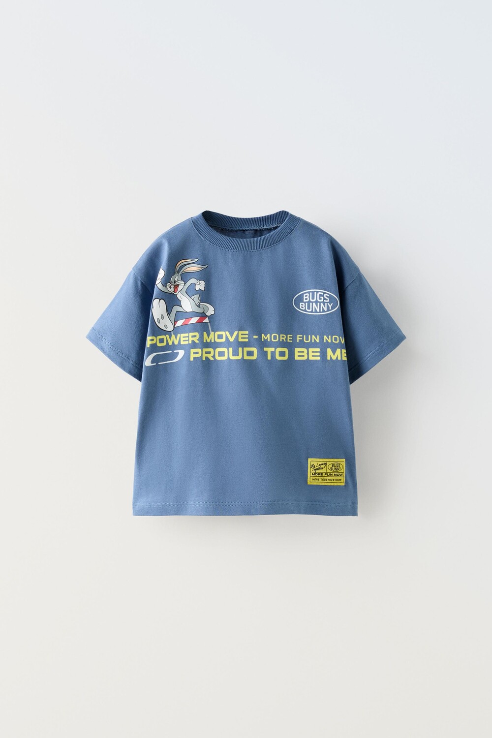 

Футболка bugs bunny looney tunes ZARA, синий