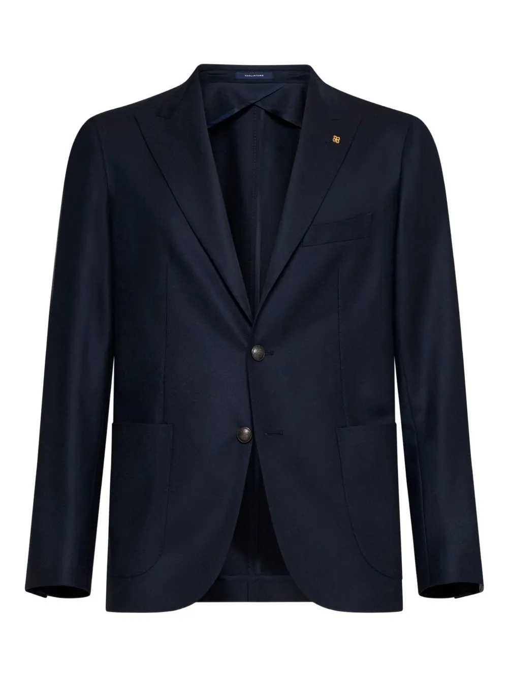 

Однобортный пиджак с накладными карманами Tagliatore, синий