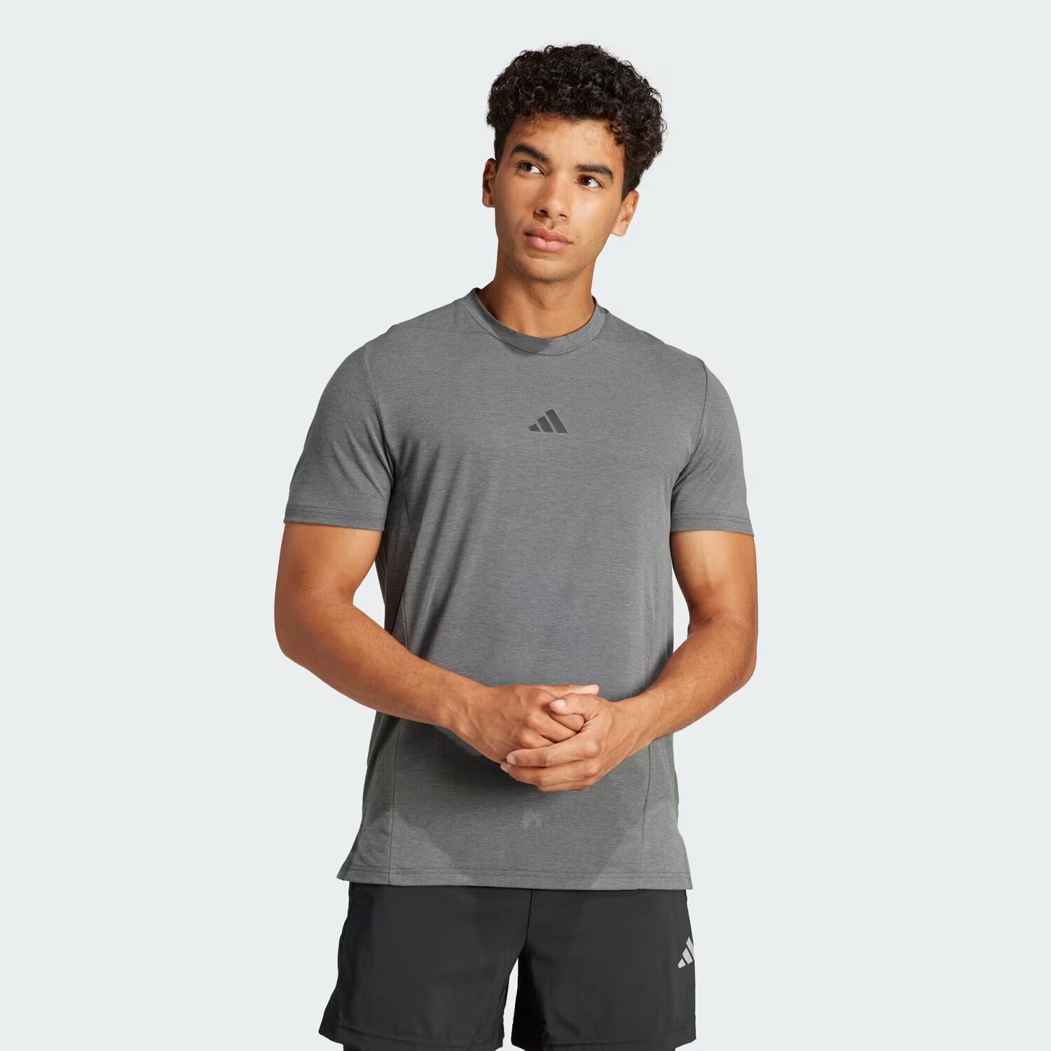 

Футболка для тренировок и тренировок Adidas, цвет Dgh Solid Grey