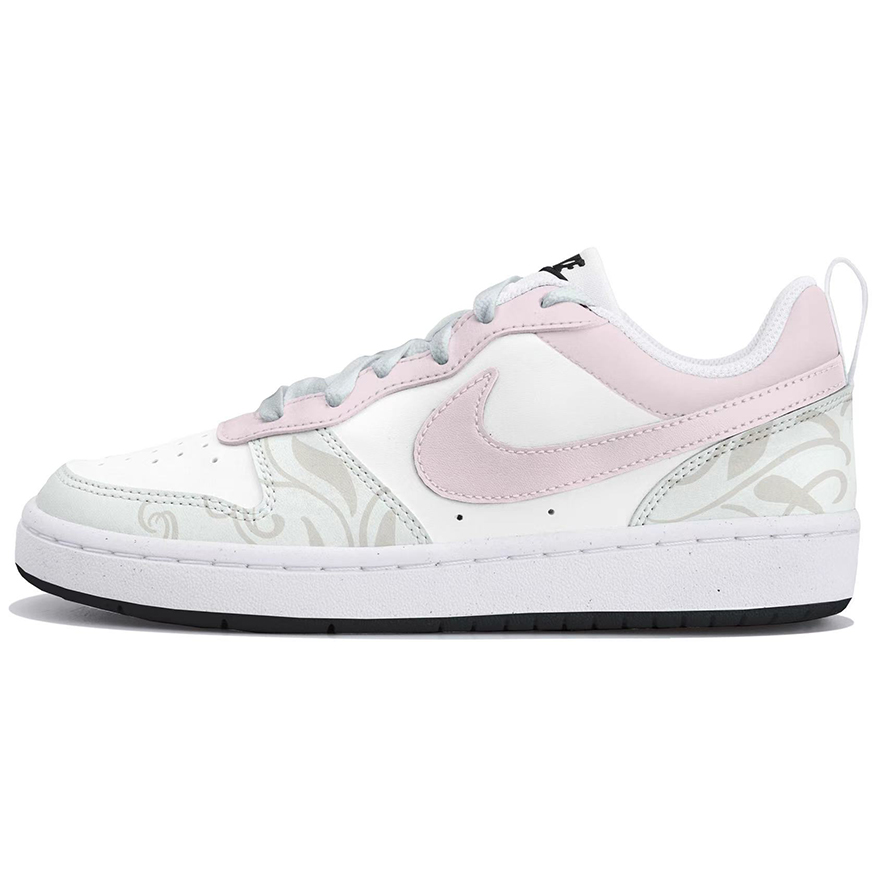 

Nike Court Borough Low top детские скейтбординг кроссовки White Pink Kids'