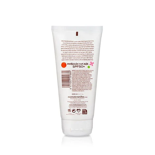 Солнцезащитный крем SPF 50+ для детей INSTITUTO ESPAÑOL Sunscreen Lotion 150 мл — фото 2